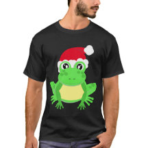Christmas Frosch Weihnachtsmannmütze Novelty Funny