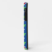 Christmas Frosch Weihnachtsmannmütze Pattern Novel Case-Mate iPhone Hülle (Hinten/Links)