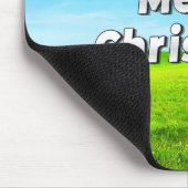 Christmas Frutiger Aero Mouse Pad Mousepad (Ecke)