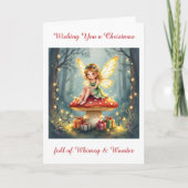 Christmas full of Whimsy and Wonder | Holiday Poem Karte (Vorderseite)