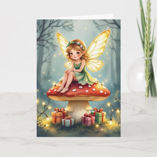 Christmas full of Whimsy and Wonder | Holiday Poem Karte (Vorderseite)