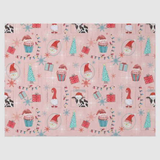 Christmas Fun Seidenpapier (Vorderseite)