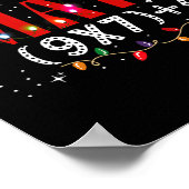 Christmas Funny Do The Math Meme (9x7)+4 Gift Lear Poster (Ecke)