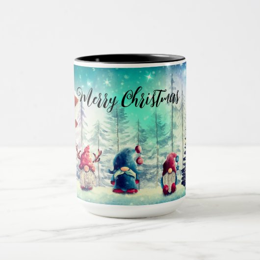 Christmas Funny Gnomes Tasse (Zentrum)