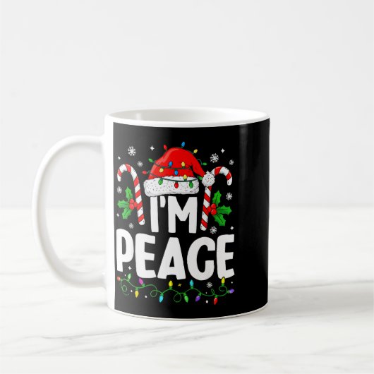Christmas Funny I Come In Peace Couple Matching Me Kaffeetasse (Links)