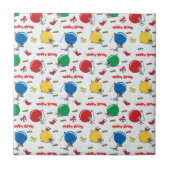 Christmas funny mouse with balls fliese (Vorderseite)