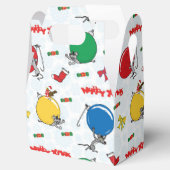 Christmas funny mouse with balls geschenkschachtel (Geöffnet)
