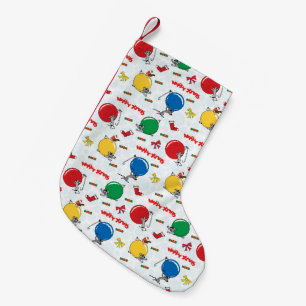 Christmas funny mouse with balls kleiner weihnachtsstrumpf