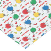 Christmas funny mouse with balls kurzer tischläufer (Ecke)