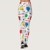 Christmas funny mouse with balls leggings (Rückseite)