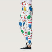 Christmas funny mouse with balls leggings (Links)