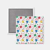 Christmas funny mouse with balls magnet (Vorderseite/Rückseite)