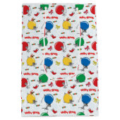 Christmas funny mouse with balls mittlere geschenktüte (Rückseite)