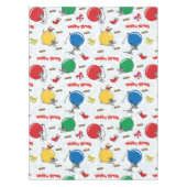Christmas funny mouse with balls tischdecke (Vorderseite)