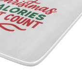 Christmas funny quote diet schneidebrett (Ecke)