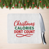 Christmas funny quote diet schneidebrett