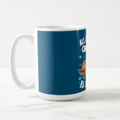 Christmas Funny Sloth Kaffeetasse (Links)