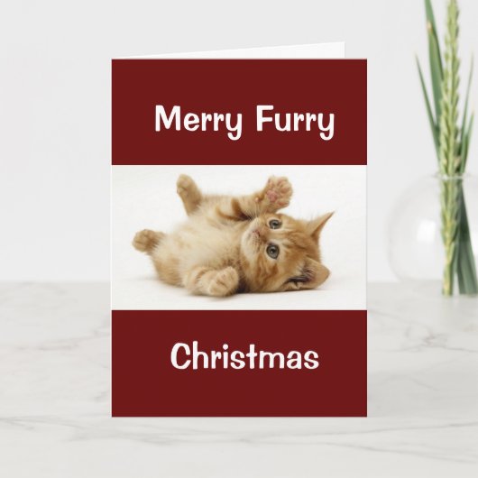 CHRISTMAS FÜR HUND/KATZE-GROOMER/VETERINARIER/MEHR KARTE (Vorderseite)