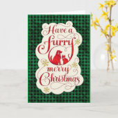 CHRISTMAS FÜR HUNDE/VETERINÄR/MEHR KARTE (Gelbe Blume)