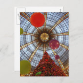 Christmas ・ Galeries Lafayette Feiertagspostkarte (Vorne/Hinten)