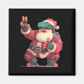 Christmas Gamer Look With This Cool Vr Santa Claus Magnet (Vorne)