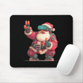 Christmas Gamer Look With This Cool Vr Santa Claus Mousepad (Mit Mouse)