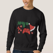 Christmas Gaming Controller Sweatshirt - Gamer Hol (Vorderseite)