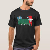 Christmas Garbage Truck Vaccinated For Boys Kids T T-Shirt (Vorderseite)