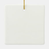 CHRISTMAS GARLAND Foto Keramikornament (Rückseite)