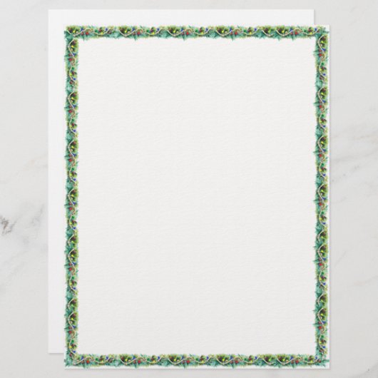 Christmas Garland Letterhead (Vorne/Hinten)