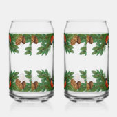 Christmas Garland with Pine Cones & Birds Dosenglas (Rechts)