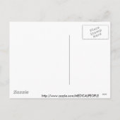 CHRISTMAS GASTROENTEROLOGIST FEIERTAGSPOSTKARTE (Rückseite)