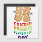 Christmas Gay Ho Ho Homo Funny Gay LGBTQ Weihnacht Magnetkarte (Vorne/Hinten)