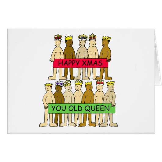 Christmas Gay Queens Spaß (Vorderseite (Horizontal))