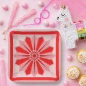 CHRISTMAS, GEBURTSTAG, PARTY BLUME ART PAPPTELLER (Party)