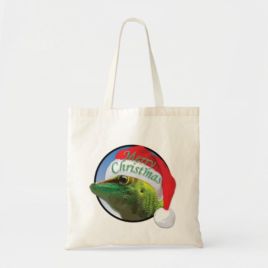 Christmas Gecko - Tasche des Haushalts (Vorne)