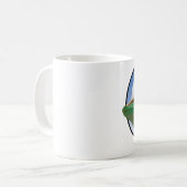 Christmas Gecko - White 11 oz Classic White Tasse (Vorderseite Links)