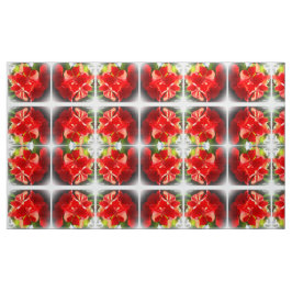 Christmas Geranium Fabric Stoff