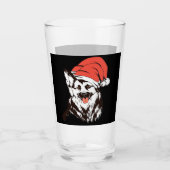 Christmas German Shepherd Classic T-Shirt Glas (Vorderseite)
