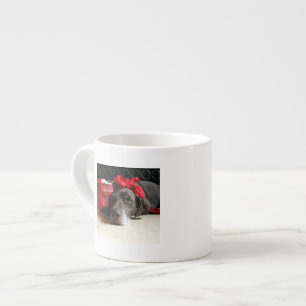 Christmas german shorthaired pointer espressotasse