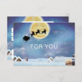 CHRISTMAS GESCHÄFTSBESCHEINIGUNG (Vorne/Hinten)