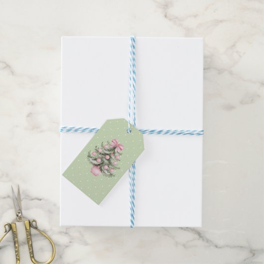 Christmas Geschenkanhänger (Mit Garn)