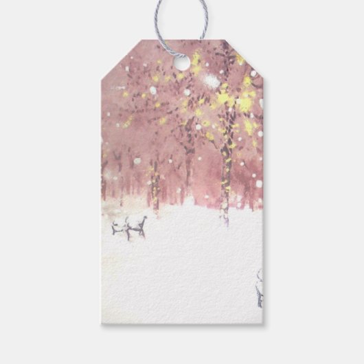 CHRISTMAS - Geschenkartikel - KUNST UND DESIGN Geschenkanhänger (Vorderseite)