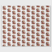 Christmas  geschenkpapier (Flach)