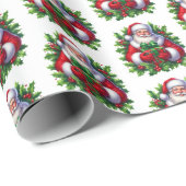 Christmas  geschenkpapier (Rolleneckpunkt)