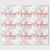 CHRISTMAS GESCHENKPAPIER (Flach)
