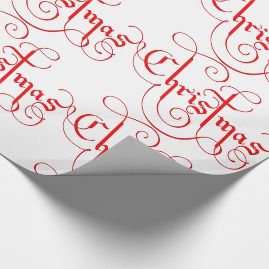 CHRISTMAS GESCHENKPAPIER (Ecke)