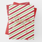 "Christmas" Geschenkpapier Set (Beispiel)