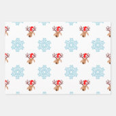 "Christmas" Geschenkpapier Set (Vorderseite 2)