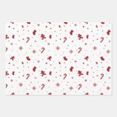"Christmas" Geschenkpapier Set (Vorderseite)